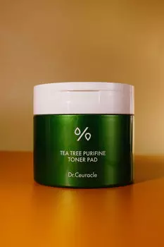 Успокаивающие тонер-пэды с чайным деревом Dr. Ceuracle Tea Tree Purifine Toner Pad 160ml