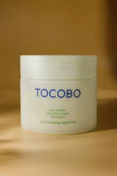 Успокаивающие тонер-пэды TOCOBO Cica Calming Aqua Pad (60шт) 160ml