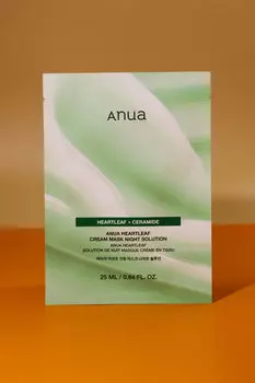 Увлажняющая тканевая маска для лица Anua Heartleaf Cream Mask Night Solution 25ml