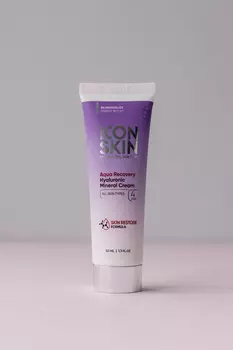 Увлажняющий крем с минералами и гиалуроновой кислотой ICON SKIN Aqua Recovery Hyaluronic Mineral Cream 50ml