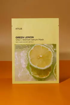 Витаминная маска для лица Anua Green Lemon Vita C Blemish Serum Mask 25ml