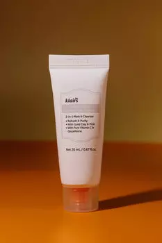Витаминная маска-пенка для умывания KLAIRS Freshly Juiced Vitamin Mask Cleanser 20ml