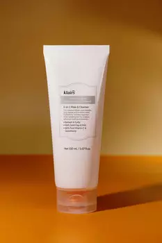 Витаминная маска-пенка для умывания KLAIRS Freshly Juiced Vitamin Mask Cleanser 150ml