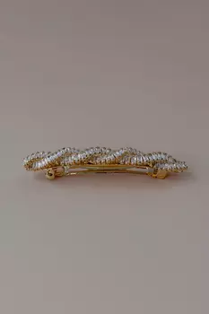 Заколка с кристаллами Коса HAIRMATES