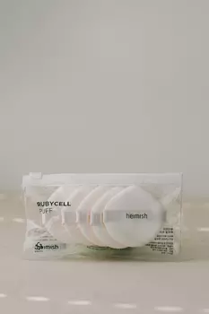 Запасные спонжи для нанесения вашего любимого кушона HEIMISH RubyCell Puff 5шт