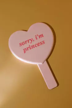 Зеркало косметическое MIAMITATS Aesthetic Girl Sorry, I'm Princess