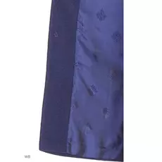 Пальто синее
