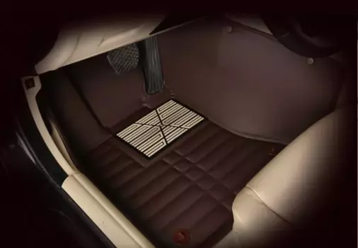 3D коврик в салон кожаные Porsche Macan 2013 -