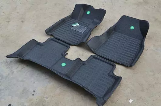 3D коврик в салон Skoda Rapid 2012 -