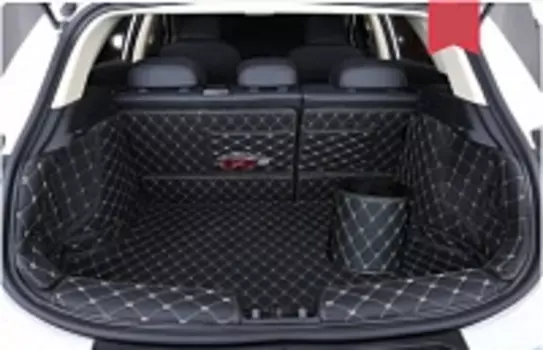 3D коврики в багажник из экокожи Geely Emgrand GS 2019-