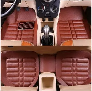 3D коврики в ниши салона Skoda Kodiaq 2017-