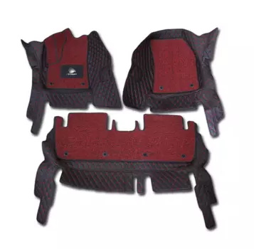 3D коврики в салон и багажник из экокожи Peugeot 5008 2017 -