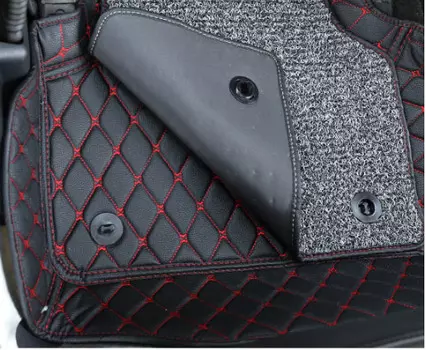 3D коврики в салон из экокожи Kia Sportage 2010-2015