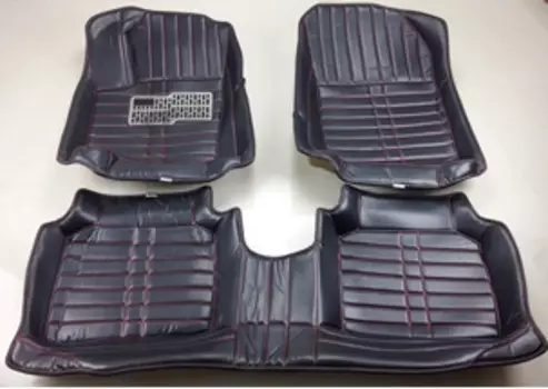 3D коврики в салон из экокожи Suzuki SX4 2014 - 2016