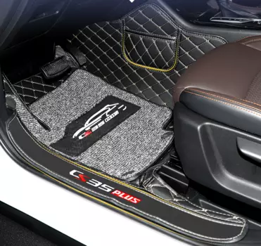 3D коврики в салон кожаные Changan CS35 Plus 2019-