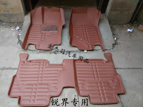 3D коврики в салон кожаные Ford Edge 2013 - 2015