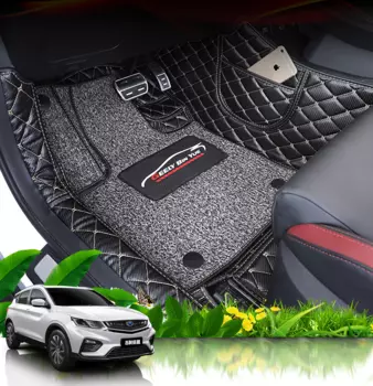 3D коврики в салон кожаные Geely Coolray 2020-