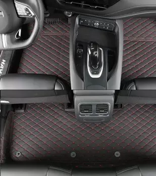 3D коврики в салон кожаные Haval F7 2018-