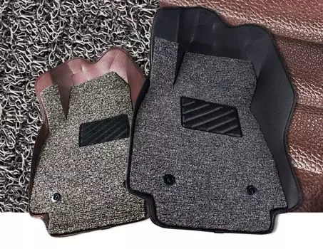 3D коврики в салон кожаные Kia Cerato 2018 - 2019