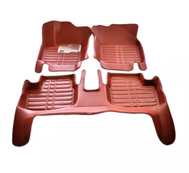 3D коврики в салон кожаные Mitsubishi Lancer 2007 -