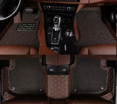 3D коврики в салон кожаные Zotye Coupa 2017 - 2019