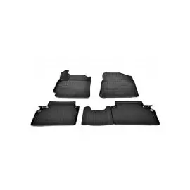 3D коврики в салон (полиуретан, черные) Норпласт NPA11-C43-073 Kia Cerato 2018-