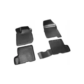 3D коврики в салон (полиуретан, черные, с ящиком под сиденьями) Норпласт NPA11-C94-751 Lada X-Ray 2016-