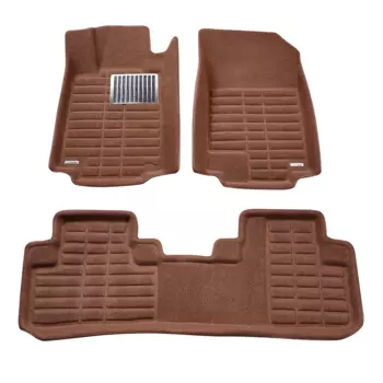 3D коврики в салон (ворсовые) Honda CRV 2007 - 2011