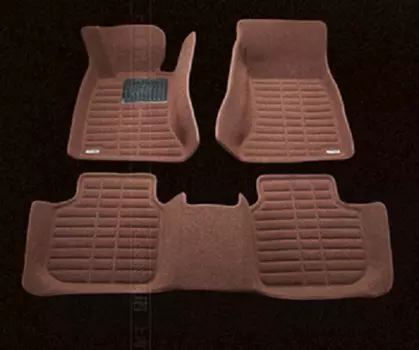 3D коврики в салон (ворсовые) Porsche Macan 2013 -