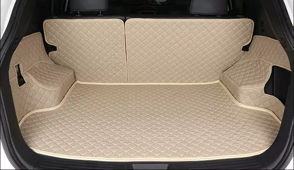 3D кожаные коврики в багажник для Geely Emgrand X7 2019-