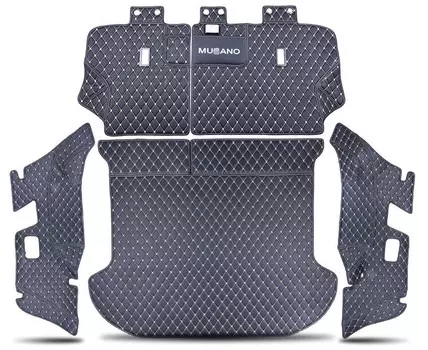 3D обшивка в багажник (кожаные, с заходом на спинки сидений) Zsnake Nissan Murano 2016-