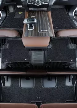 3D обшивка в салон (прямая строчка, с ковриками) Haval H9 2018-