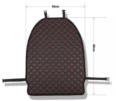 3D защитная накладка на спинки сидений Hyundai Elantra 2019 -