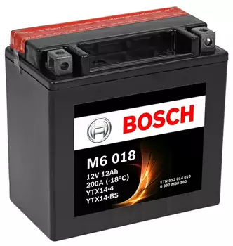Аккумуляторная батарея (12 А/ч) Bosch 0092M60180