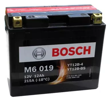 Аккумуляторная батарея (12 А/ч) Bosch 0092M60190