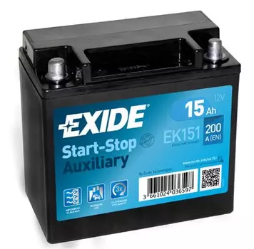 Аккумуляторная батарея (15 А/ч) Exide EK151