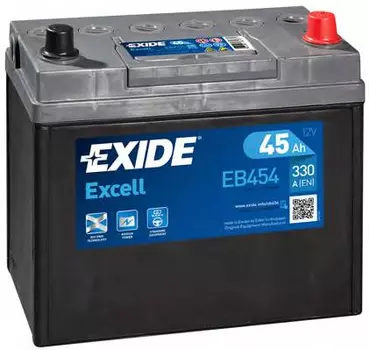 Аккумуляторная батарея (45 А/ч) Exide EB454