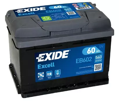 Аккумуляторная батарея (60 А/ч) Exide EB602