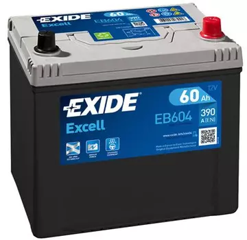 Аккумуляторная батарея (60 А/ч) Exide EB604