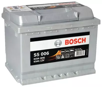 Аккумуляторная батарея (63 А/ч) Bosch 0092S50060