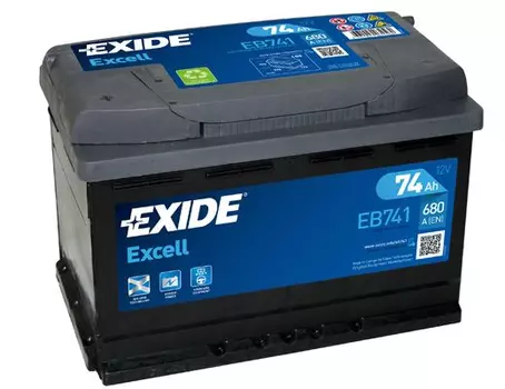 Аккумуляторная батарея (74 А/ч) Exide EB741