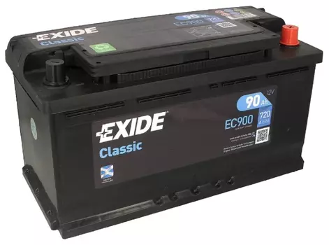 Аккумуляторная батарея (90 А/ч) Exide EC900