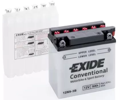 Аккумуляторная батарея (9 А/ч) Exide 12N9-3B