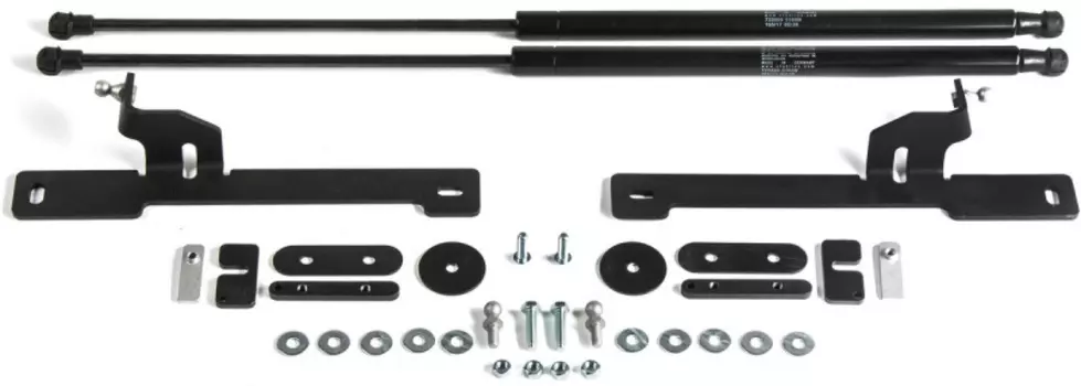 Амортизаторы капота (сталь, черный) АвтоУПОР UHYELA021 Hyundai Elantra 2016 - 2019