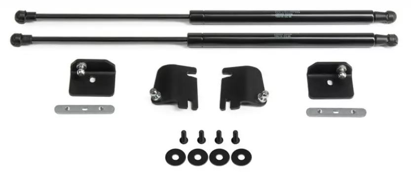 Амортизаторы капота (сталь, черный) АвтоУПОР UJEWRA011 Jeep Wrangler 2017 -