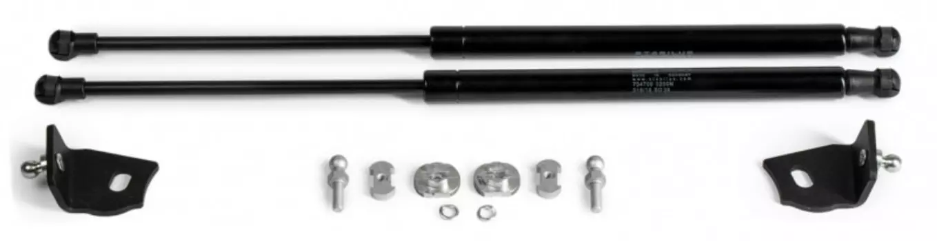 Амортизаторы капота (сталь, черный) АвтоУпор UMA6012 для Mazda 3 (3G) 2013-