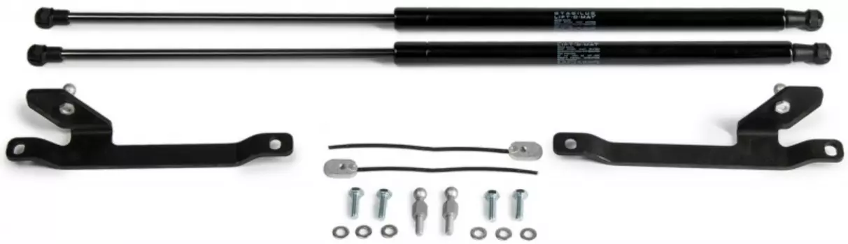 Амортизаторы капота (сталь, черный) Rival A.ST.8901.1 Changan CS35 2013 -