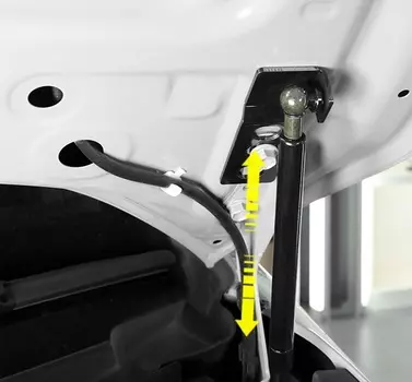 Амортизаторы капота Toyota RAV4 2019-