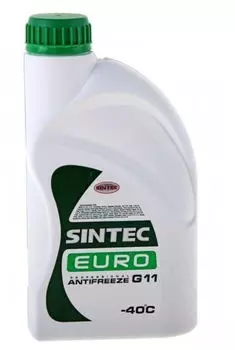 Антифриз Euro G11 (зеленый, 3 кг.) Sintec 990465