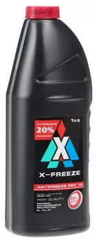 Антифриз готовый Red (красный, 1 кг.) X-Freeze 430206073